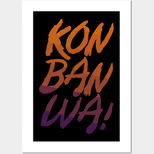 KONBANWA Posters and Art